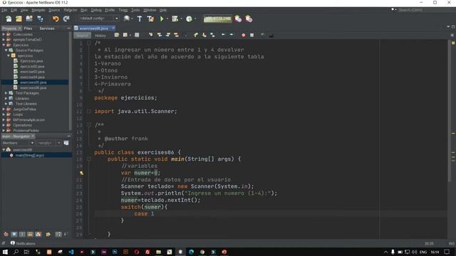 CURSO DE JAVA 13 CON APACHE NETBEANS 11 PARA PRINCIPIANTES|| #18 EXERCISES смотреть онлайн