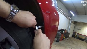 Снятие переднего бампера