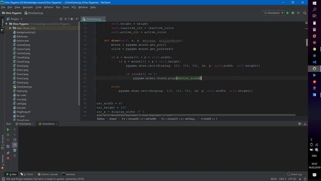 Программирование игр Pygame #15: Кнопки смотреть онлайн