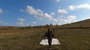 Соревнования по посадке на точность на параплане.5.11.2022.г.Изобильный. Ставрополь парапланерный.