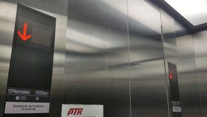 Лифты Shanghai Mitsubishi Elenessa 2020 г. @ Ж/Д станция Мичуринец (МЦД-4)