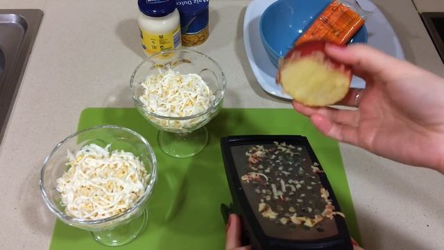 Салат "КУДРЯВЫЙ"/Всего ЧЕТЫРЕ Ингредиента!ПРОСТО,но Безумно ВКУСНО... смотреть онлайн