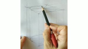 Рисуем усеченный цилиндр.