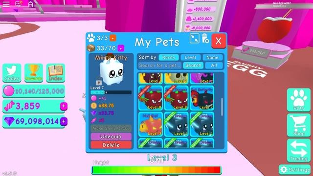 ROBLOX ПИТОМЕЦ НА ШАРУ В СИМУЛЯТОРЕ ЖВАЧКИ!!! ИГРЫ РОБЛОКС НА РУССКОМ смотреть онлайн