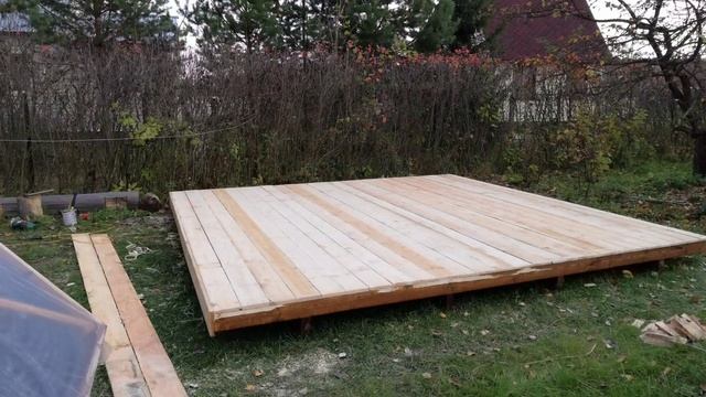 Бюджетный Подиум для бассейна делаем своими руками