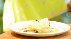 Рецепт витаминного салата из капусты-гриль