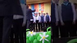 Образцовый хор Мальчиши . Миша Цымбалей