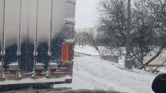 Сутки в пробке на МКАД.Москву засыпает снегом смотреть онлайн