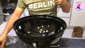 Портативный Угольный Гриль Weber Smokey Joe Premium / 4K