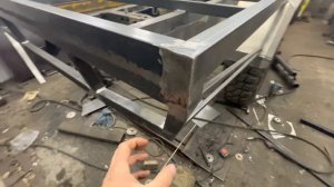 Самодельный бортовой кузов для пикапа