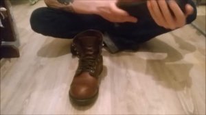 Ботинки Red Wing Iron Ranger 8111 - отчёт заказчика после реставрации