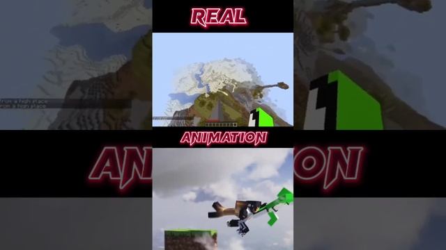 Dream real vs animation clutch ? #shorts #youtubeshorts #minecraft #viral #dream