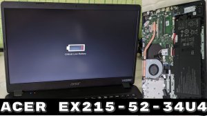 Acer Extensa 15 (n19c1) (EX215-52-34U4) / Ноутбук на i3 до 26к