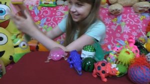 Моя коллекция АНТИСТРЕССОВ // Игрушки НАСТЮШКИ