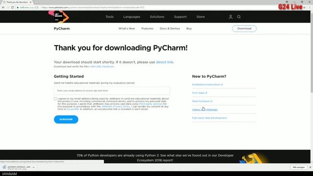 Python And PyCharm Install  !! Python Tutorial #1 !!