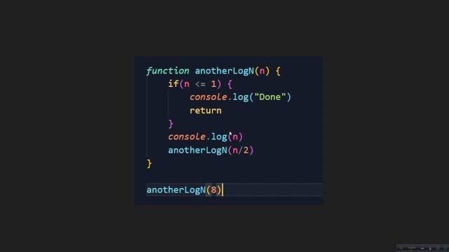 Data Structure And Algorithms #8 Big O Notation Log n in Javascript || Advanced Tutorial