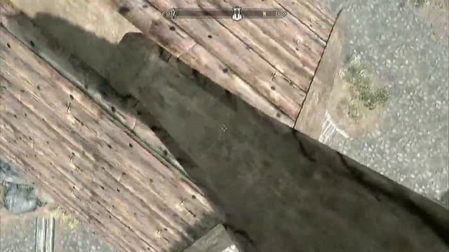 Skyrim - How to Derp Outta Whiterun w/Pebblig (With more Gratuitous Western Music) смотреть онлайн