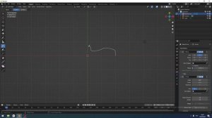 Как нарисовать объект кривыми и с помощью симметрии в blender