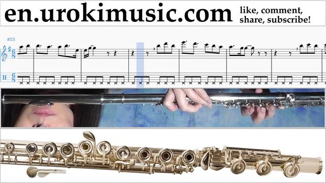 How to Play Flute James Blunt - Time Of Our Lives Tabs Part#2 um-nthli352 смотреть онлайн