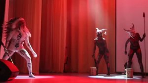 Студвесна 2014 - Бодиарт - Коллектив АРХИД. «Племя Топинамбуз»