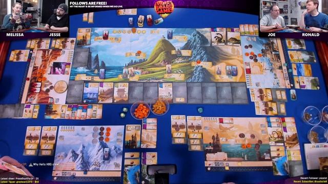 The Ancient World 2nd Edition, from Red Raven Games, by Ryan Laukat | Live | Session 1, 4 Players смотреть онлайн