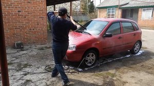 Мини мойка KARCHER К5 compact. Как она работает.