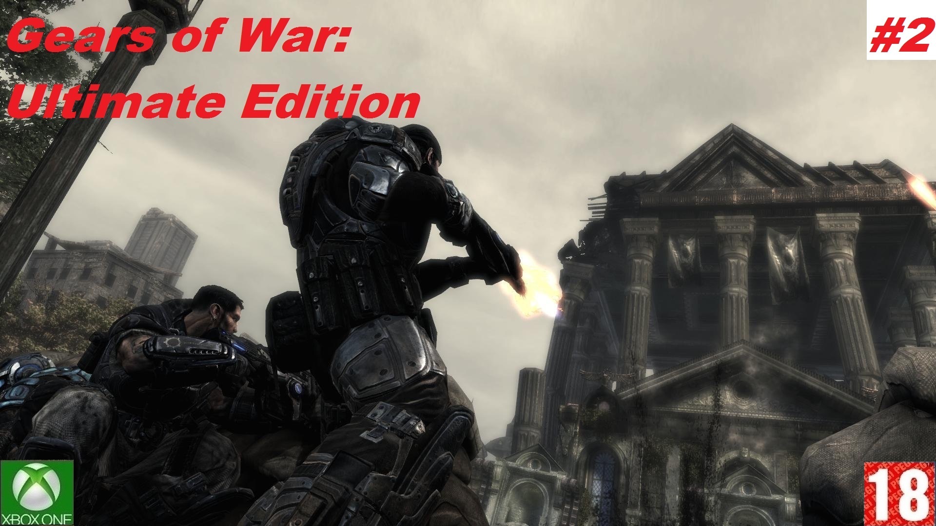 Gears of War: Ultimate Edition (Xbox One) - Приключение - #2. (без комментариев)