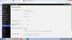 Reading Setting In WordPress Explained | Wordpress Tutorial For Beginners 2022 Pinehoster Part 19