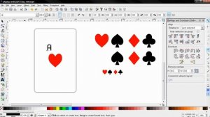 Playing Cards Vector Graphic PART 2 - Inkscape Tutorial