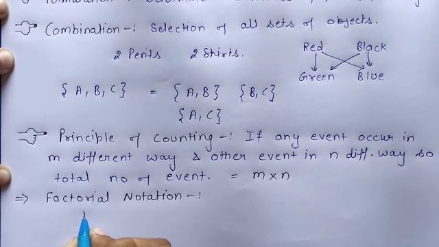 Introduction Chapter 7 Permutations and Combinations Class 11 (NCERT MATHS) смотреть онлайн