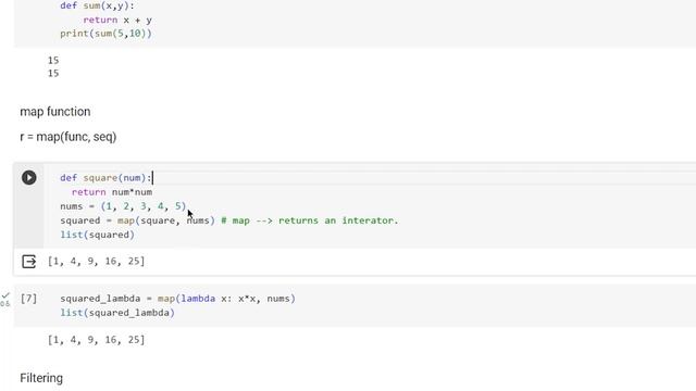 Lambda Functions, Map, Filter in Python - Advanced Python Tutorial