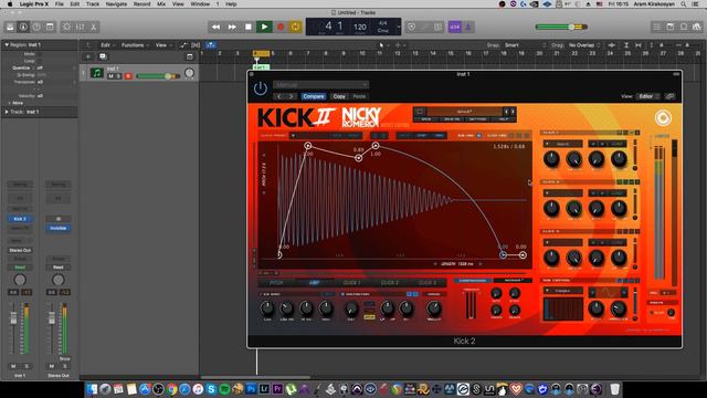 Лаборатория Звука : 808 бочка с помощью KICK 2 [Арам Киракосян] смотреть онлайн