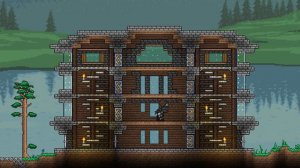 Шикарный дом для NPC ● Speedbuild #1 ● Террария