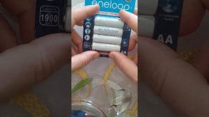 eneloop  sanyo panasonic aa подделка часть 0