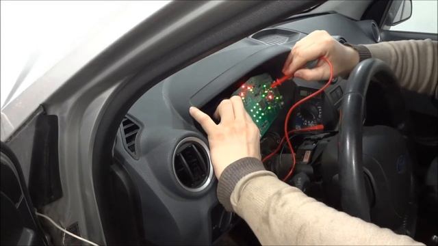 Моргает подсветка щитка приборов форд фиеста, фьюжн, бюджетный ремонт ...
