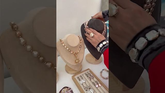 Коллекция Premium — видеообзор авторских украшений из барочного жемчуга