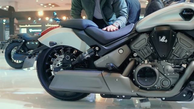 India's First Air Suspension Motorcycle With A 500cc Engine Benda BD 500 full details смотреть онлайн