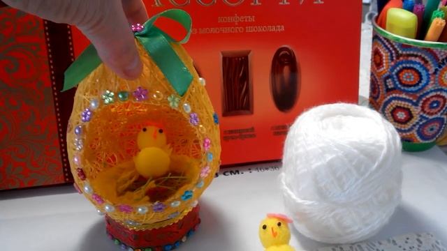 Пасхальное яйцо! Делаем и дарим на Пасху подарки! Что я сделала своими руками! смотреть онлайн