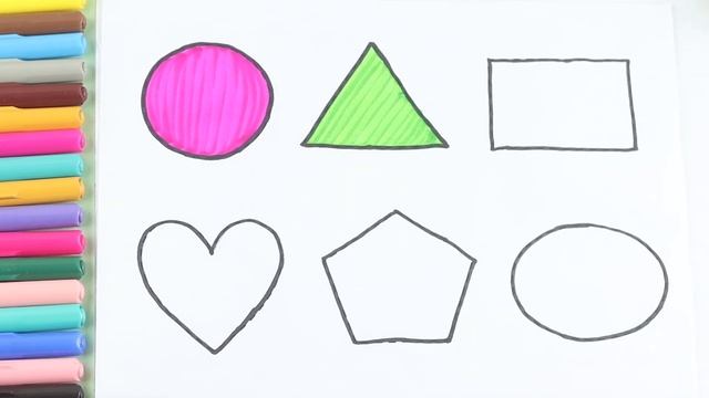 Learn Shapes, Colors, shapes for children, drawing for kids, drawing, shapes name, drawings shapes