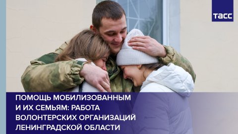 Помощь мобилизованным и их семьям: работа волонтерских организаций Ленинградской области