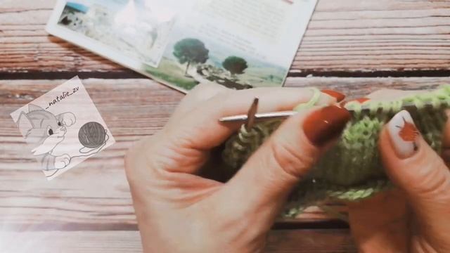 ВЯЖЕМ СКЛАДКИ СПИЦАМИ #вязаниедляновичков #вяжемскладкиспицами