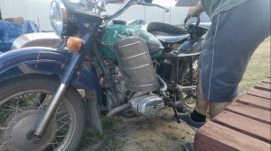 мотоцикл урал, начало сезона