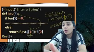 #12 Boards-2022 | Class 12th Computer Science | Python:- Reverse a String Using Recursion | Method