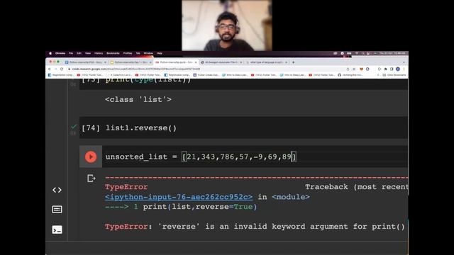 List in Python (Internship at BIT Day-4)