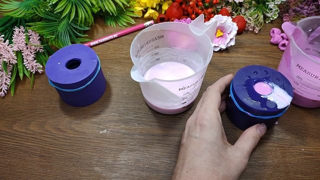 Мыльные фиалки для моно-букета ? Мыловарение от ТакКруто ? Как сделать цветы из мыла