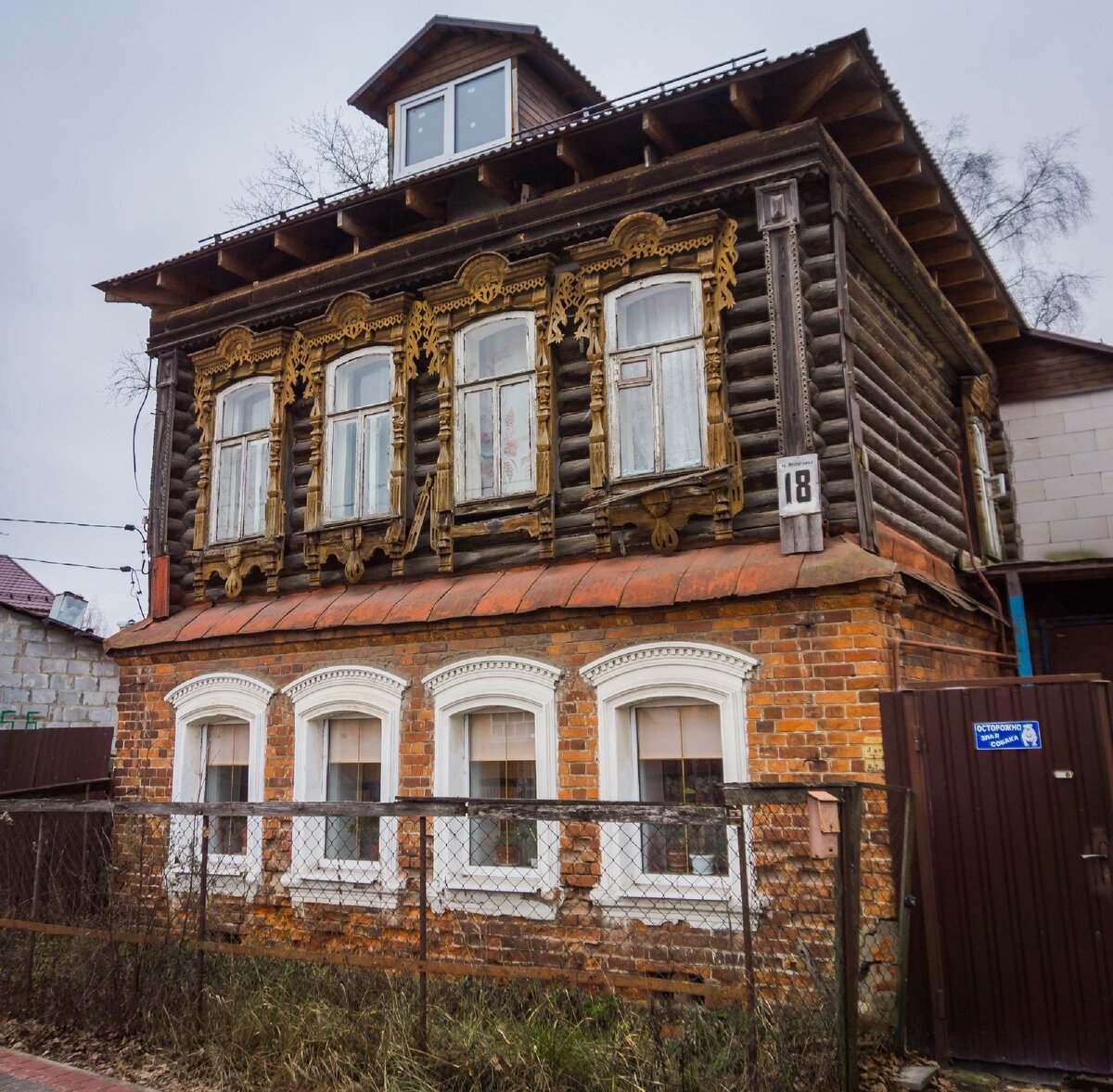 Деревянная архитектура в Павловском Посаде