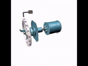 Механизм управления хлопушкой МУ-1, внешний вид 3D, ООО "ВЗРК", vzrk.ru