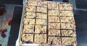 Пирожное школьное, как в детстве. Вкусное, расыпчатое, нежное.It's school cake.