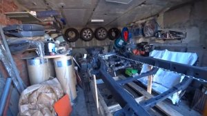 Замена рамы TLC Prado 95 5vz-fe. День 6 и 7,перестановка рамы,покраска выхлопной системы.