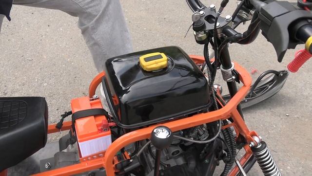 Мотобуксировщик СИГМА-4. Промышленный образец, обзор.